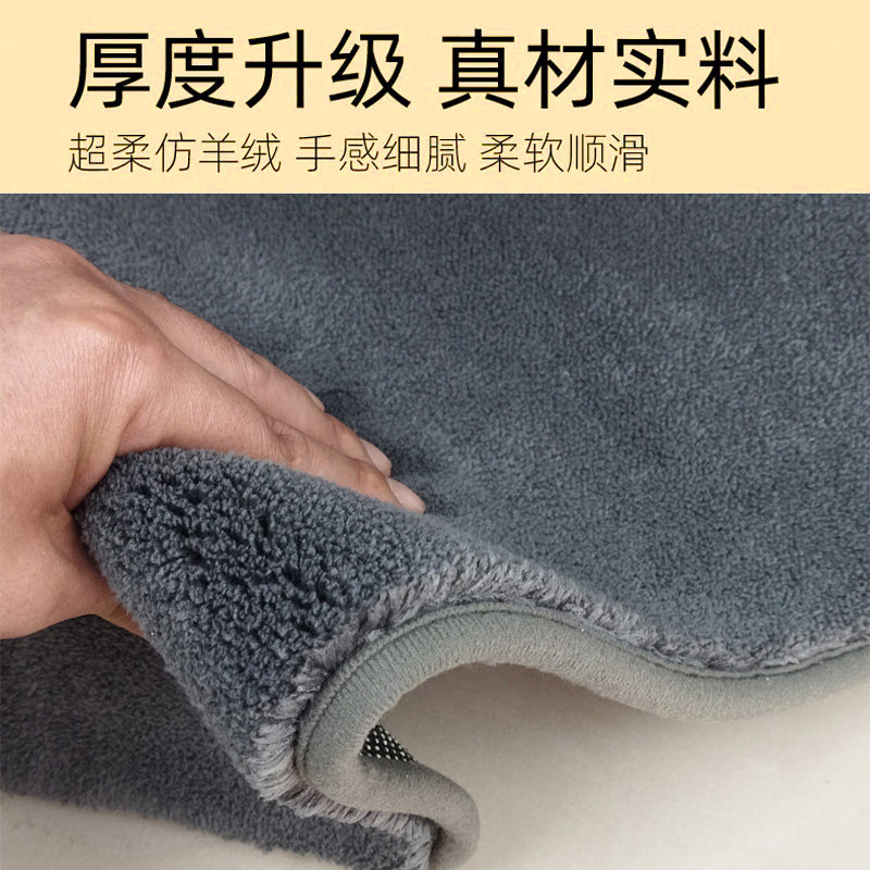 别墅地毯冬天加厚202r3新款客厅卧室沙发茶几毯地垫大面积隔音房