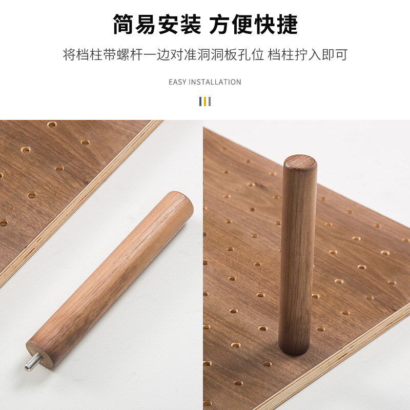 厨房抽屉分c隔收纳架碗碟分隔架子厨房分隔多功能锅具置物架洞洞