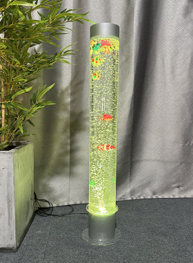 亚克力卧室新居墙摆件气泡水族婚庆路引水柱O管室内形象装饰背景