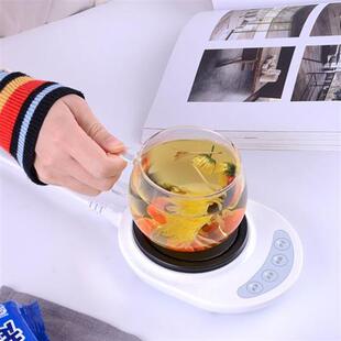 加热杯垫100度可烧水保温底座触控恒温杯垫三档S控温X办公室茶杯1