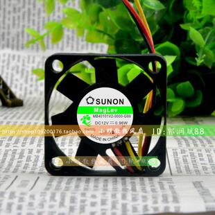 原装建准SUNON MB40101V2-0000-G99 4010 4CM三线磁浮散热风扇