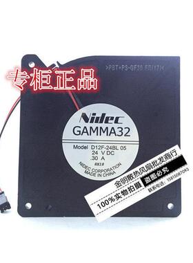 NIDEC GAMMA32 12032 D12F-24BL 05 24V 0.3A 鼓风机 涡轮风扇