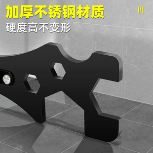 卫浴扳手水暖安装万能多功能活口扳手短柄大开口水龙头专用工具