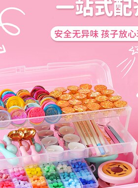 火漆印章套装全套便宜火星火气火机火鸡蜡粒章头咕卡工具垫板熔炉