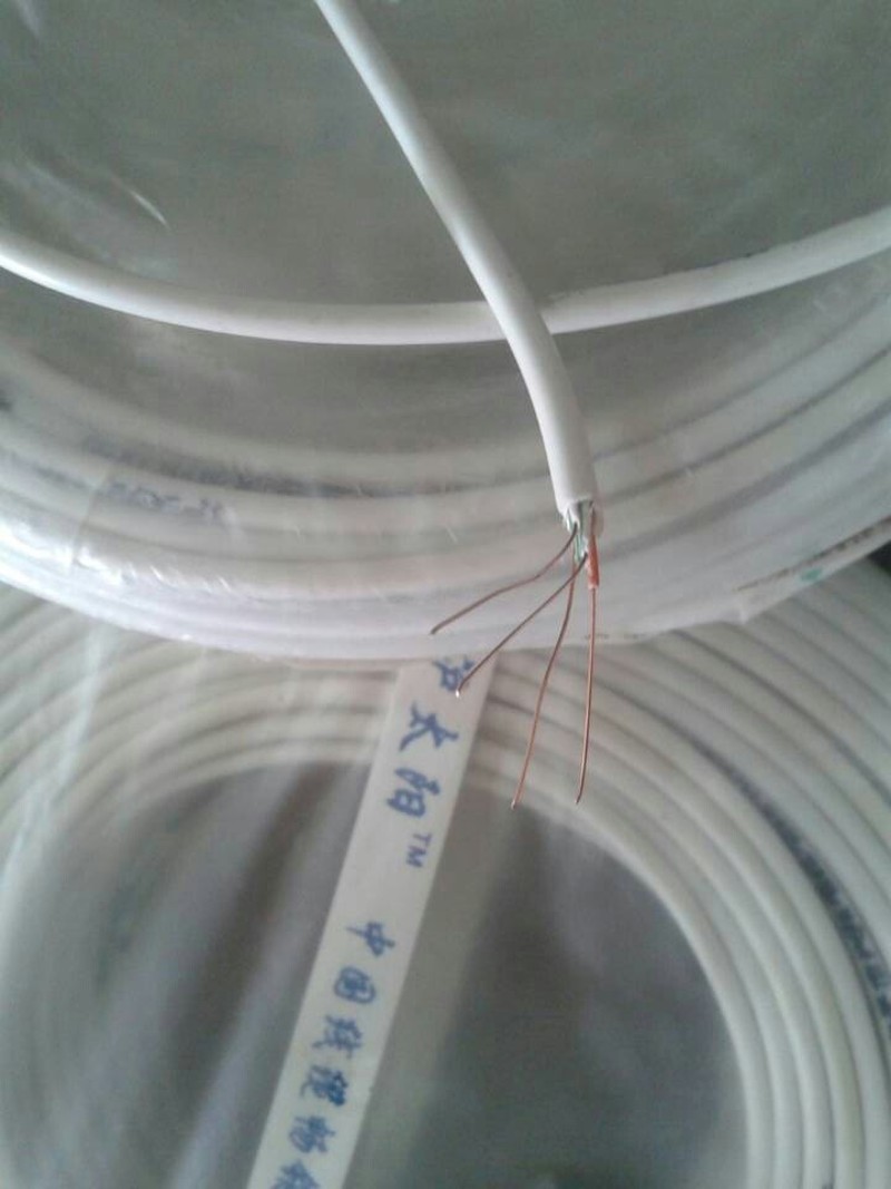 电线电缆正品特价 铜线电话线 四芯电话线100米可散剪