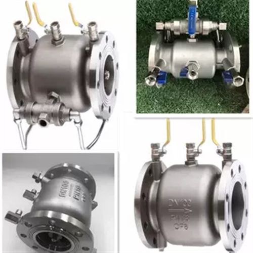 不锈钢倒流防止器低阻力DF41W-16PDN50/65/80125防污水回流隔断阀