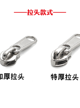 加厚码装整捆尼龙拉链3号5号7号8号E10号拉锁黑色白色被套抱枕配