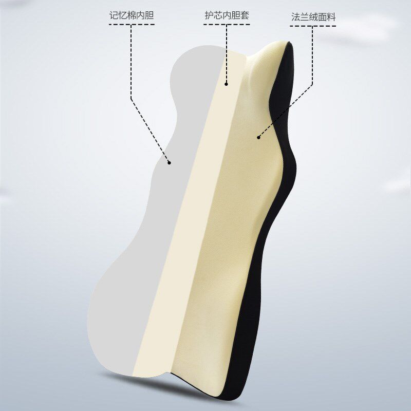 汽车头枕腰靠一体式座椅靠枕护颈枕车载L腰托腰靠护腰靠垫腰垫