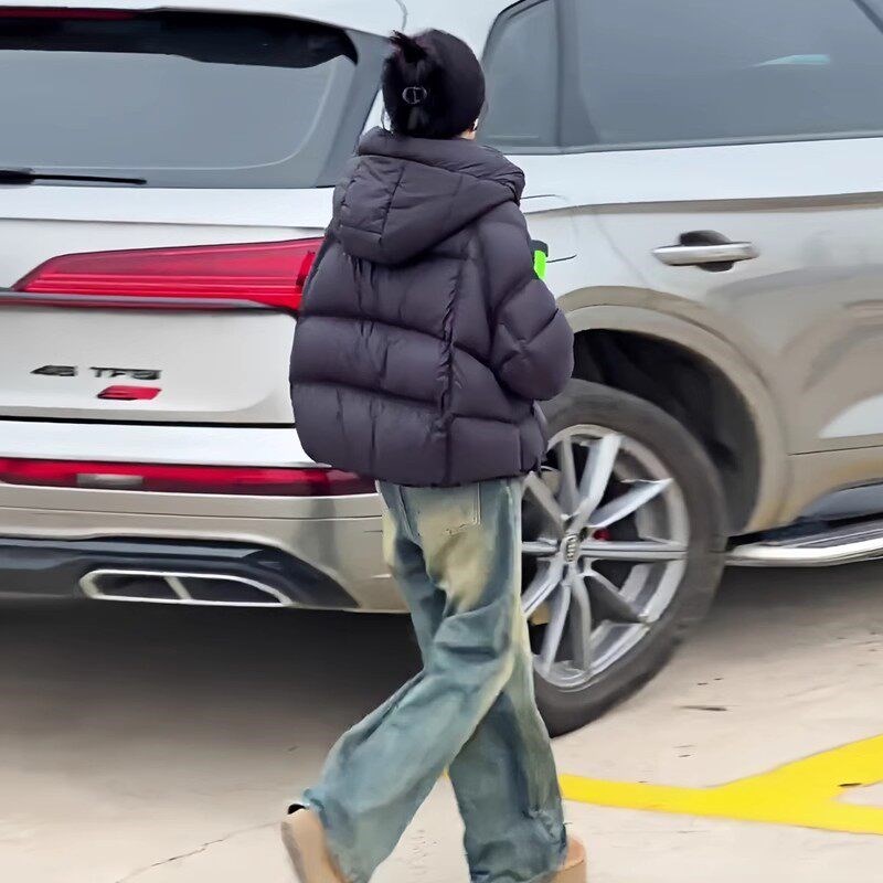 羽绒棉服女款2025新款棉衣短款冬季加厚穿搭外套超好看小个子棉袄
