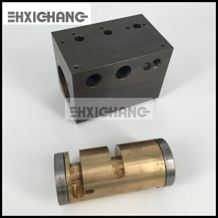 海德堡印刷机配件 华光印刷配件 海德堡SM52飞达分阀 阀体阀套