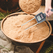 节杆秸杆米糠等水分行业 麸皮 TK100多功能水分测定仪牧草 苜蓿草