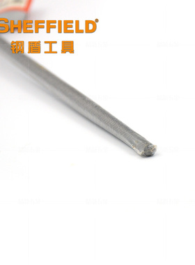 钢盾工具合金钢锉中齿圆锉 6/8/10/12寸 铁锉刀胶柄圆矬子S099305