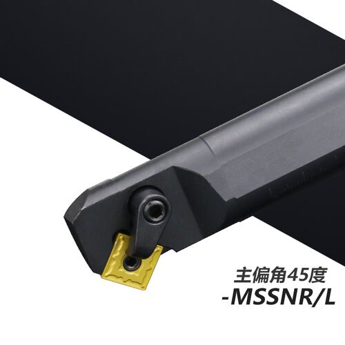 数控内孔刀杆 45度内孔倒角车刀S25S/S32T-MSSNR12方形镗孔车刀杆
