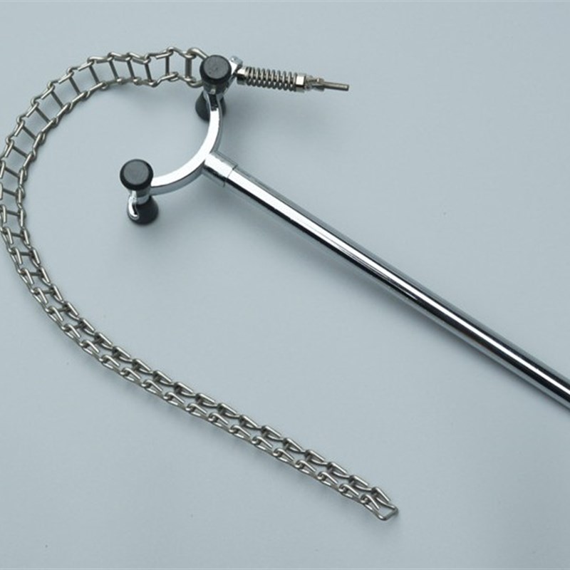 实验室链夹 链条烧瓶夹 层析柱固定夹 圆柱形器具夹万用