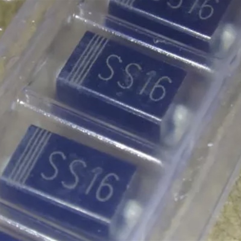 SS16  肖特基二极管 贴片SMA 1A/60V