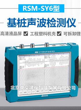武汉中岩科技RSM-SY6基桩声波检测仪基桩动测仪基桩检测仪