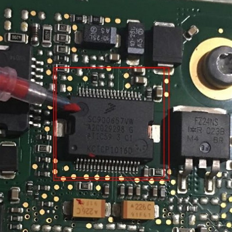 SC900657VW A2C029298 G 宝马E60 N52 MSV80 BSD总线通讯故障