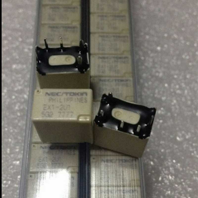 EX1-2U1S EX1-2U1 大众桑塔拉汽车继电器科鲁兹易损中控继电器5脚