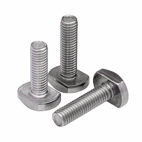 304不锈钢T型螺丝 T型槽用螺栓 T形压板螺丝 M5M6M8M10M12 [GB37]