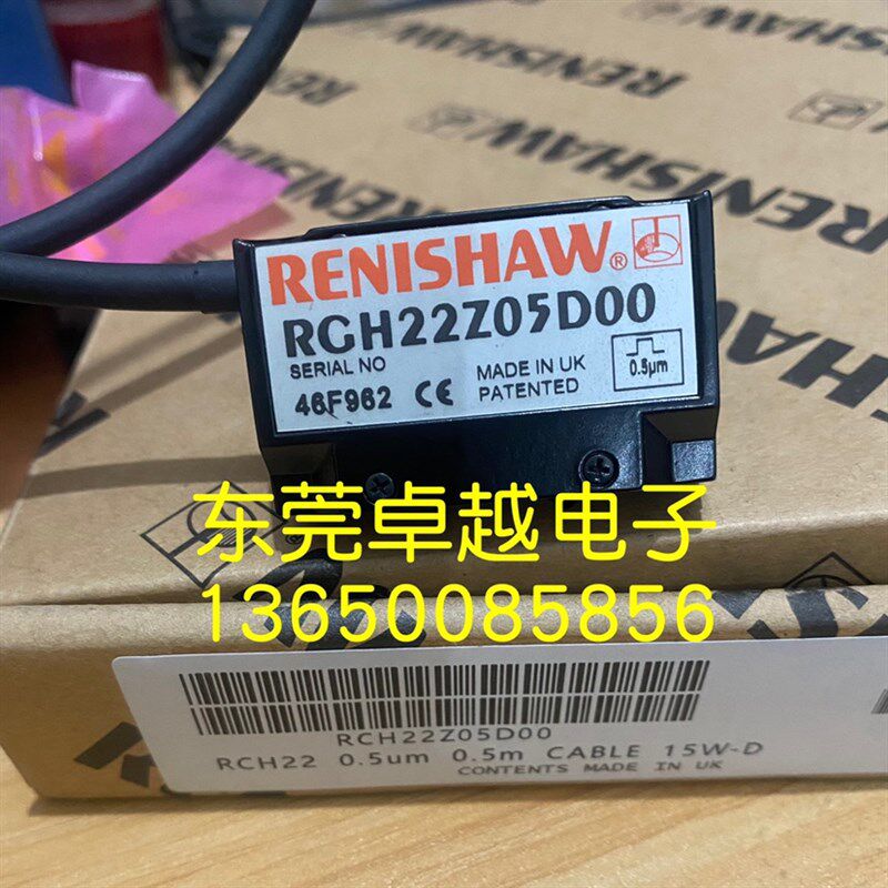 RCH22Z05D00全新雷尼绍读数头直线 缐光栅尺0.5um编码器RGH22Z05D