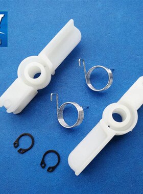 奥的斯电梯门刀/AT120门刀 /白色尼龙/ 门刀拨叉/挡块