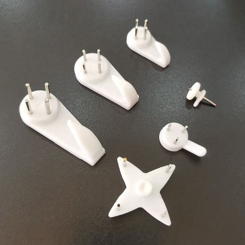 鸿尊相框国画字画墙挂无痕钉墙挂塑料挂钩画托婚相框专用五金配件