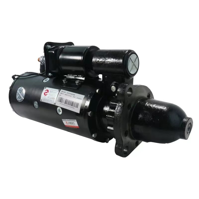 S00025723+01上柴SC33W起动机W6180船机马达W11A-001-01起动马达