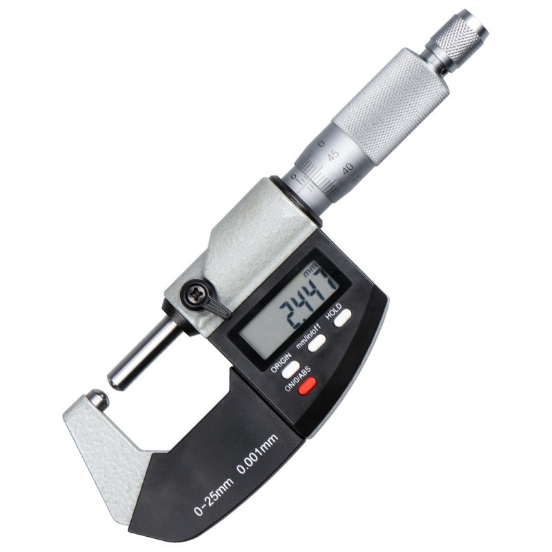 HEMUELE禾木数显千分尺单双尖头壁厚圆头花键小头叶片螺旋测微计