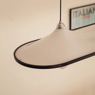 荷兰Static Plastic中古风餐厅吊灯吧台简约长条工作室书房护眼灯