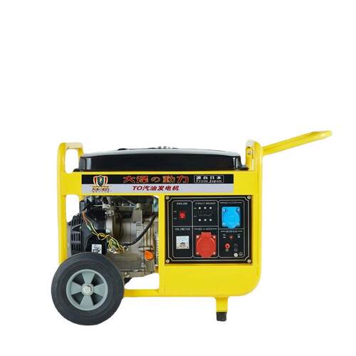 建筑队9KW汽油发电机 大泽动力TO10000ET 三相位用还是可以的