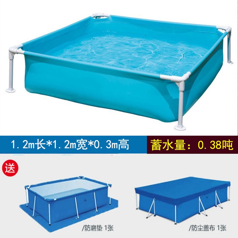 大型儿童成人家用游泳池户外支架泳池加厚室外别墅戏水池家庭鱼池