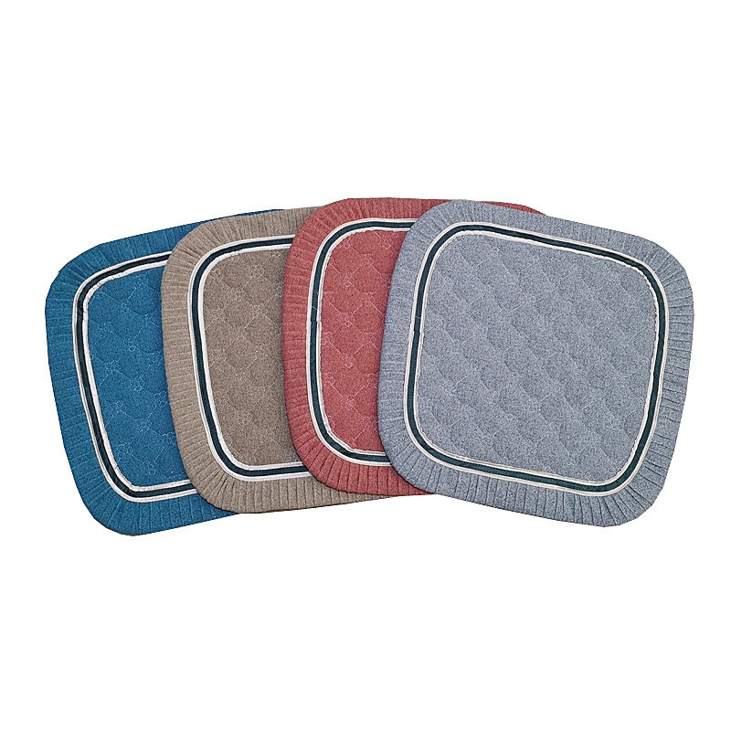 坐垫办公室椅子老板椅夏季亚麻椅垫四季通用加厚防滑汽车座垫久坐