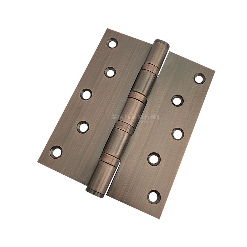 不锈钢隐形门合页弹簧隐形铰链带定位自动闭门定位合页 5寸门叶合