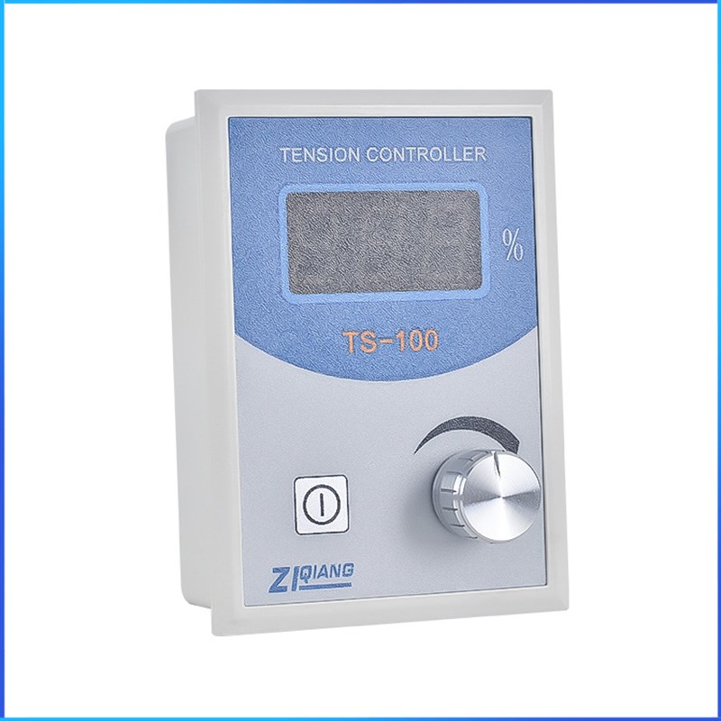 TS-100磁粉离合刹车器张力板收放卷旋钮调速器24V/3A手动张力控制