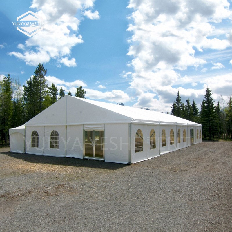 定制铝合金展览帐篷 展销会仓储篷房 户外婚庆活动宴会厅蓬房