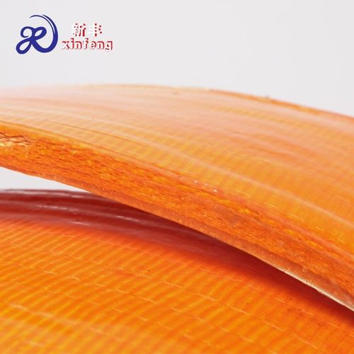 工业起重吊装带3T5T8T15T两头扣玻璃吊装带彩色涤纶扁平吊装带