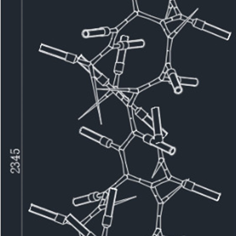 设计感餐厅吊灯创意个性艺术树枝灯现代轻奢别墅复式楼中空楼梯灯