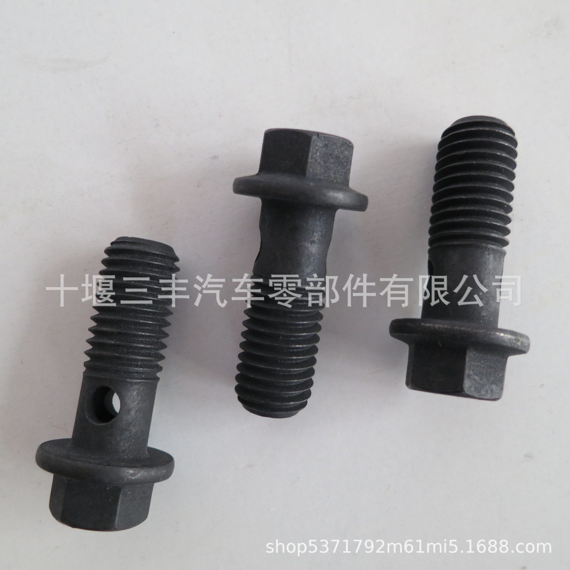 适用于工程机械柴油发动机X15六角法兰空心螺丝螺栓3679037