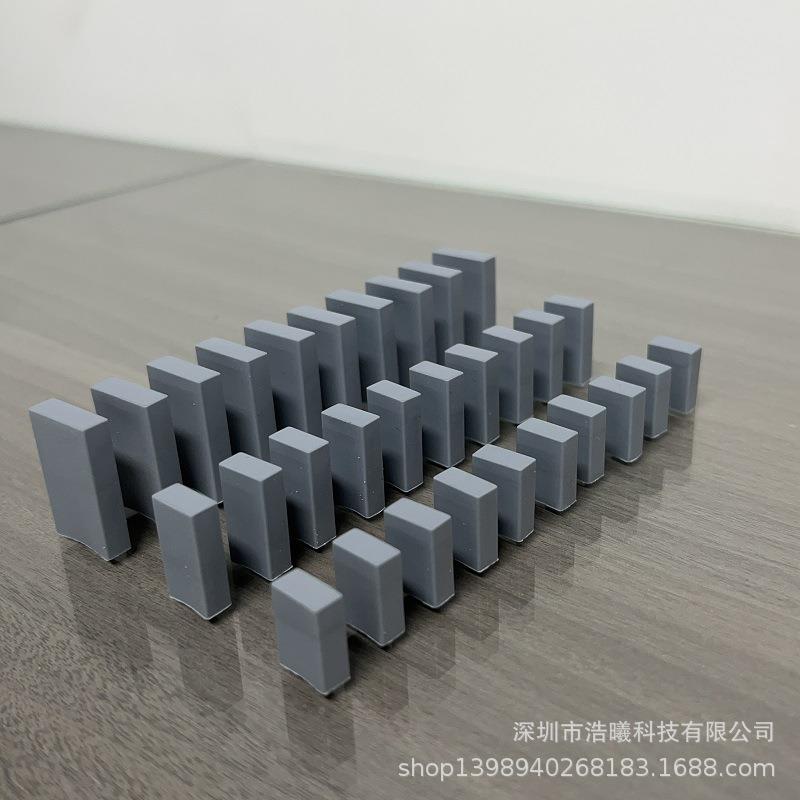 TO22帽0A导热绝缘220硅矽胶套散热胶帽绝缘防护-帽套管矽绝缘管套