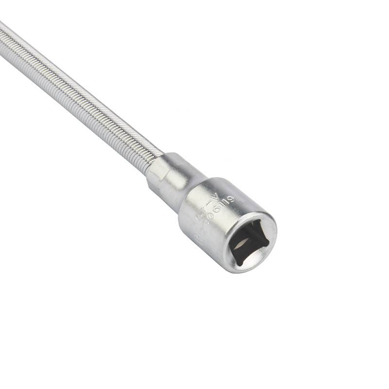 宝合工具 3/8弹性接杆软中飞10MM系列弹性软加长杆套筒弹簧杆