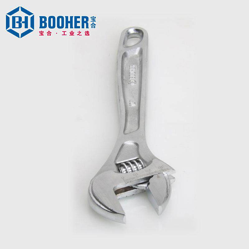 Booh6er宝合rV钢欧式活动扳手BCH26210150~22100BH2210150"-24"可