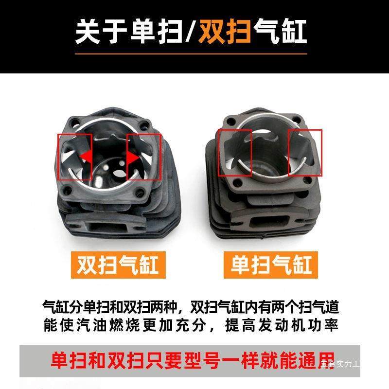 58气缸总成汽油锯油锯52汽缸缸套活成通总用油锯配件四塞JRQ件套,农机/农具/农膜,割灌机/割草机/油锯,淘宝优惠券,粉丝福利购,淘宝优惠卷