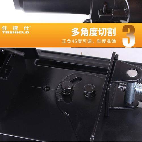 佳仕切割大功率工捷业级型材多功CFJ切能钢材不锈钢无齿锯机台式