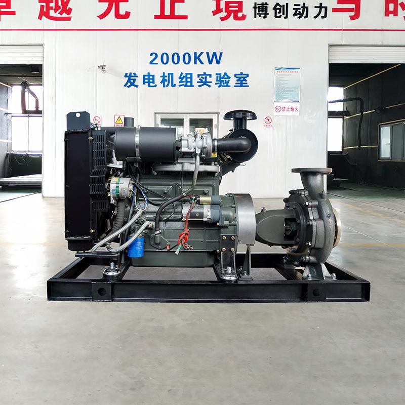 潍坊5K水泵机组厂BC-50GF家博创动力柴W发电机组50千瓦水0泵机油