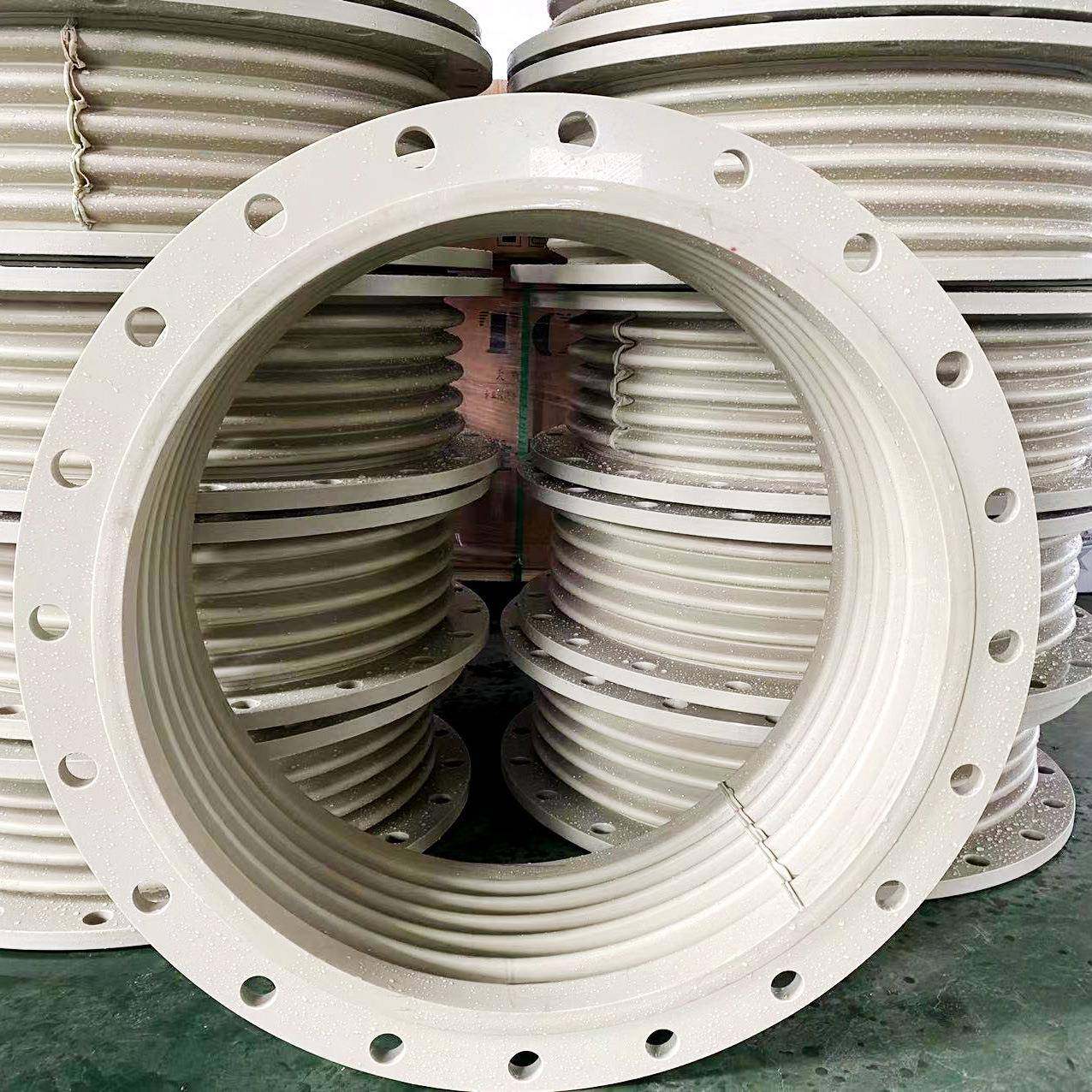 PPH法UIK兰软接法兰连软连接波温纹补偿器耐高软接连通风管软连