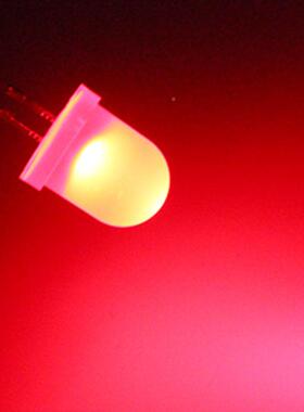 f10雾状白发白红黄蓝绿IAD光0mm暖d乳白色散光le直1插灯珠发光二