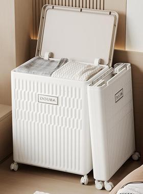 衣服收塑纳理箱家用带物轮大容量衣物被子储柜可折叠料整箱玩VSX