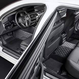 起智跑YEO亚赛K2K3K4K5拉图车锐欧狮跑双层绒面全包围汽脚垫