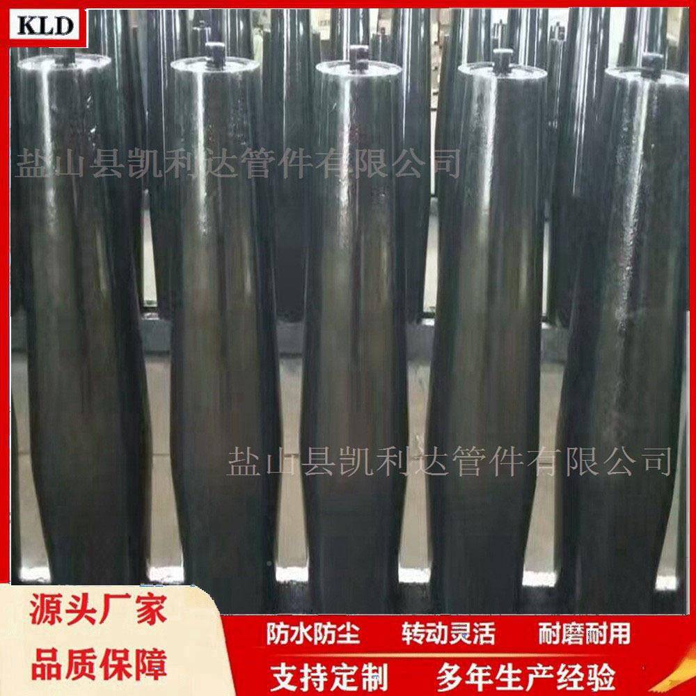 腰鼓型防托辊辊组槽形偏腰鼓形上调心托辊骗纠输煤钢PFB托轮调偏
