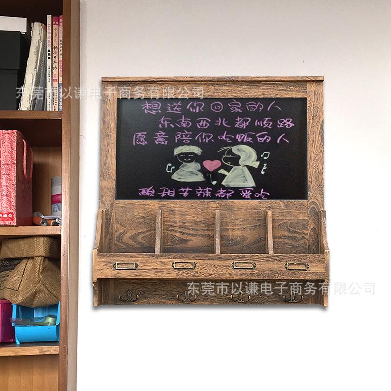 大号挂式花架表小黑家用箱挂墙电遮挡装饰收纳忘记事99备留言板